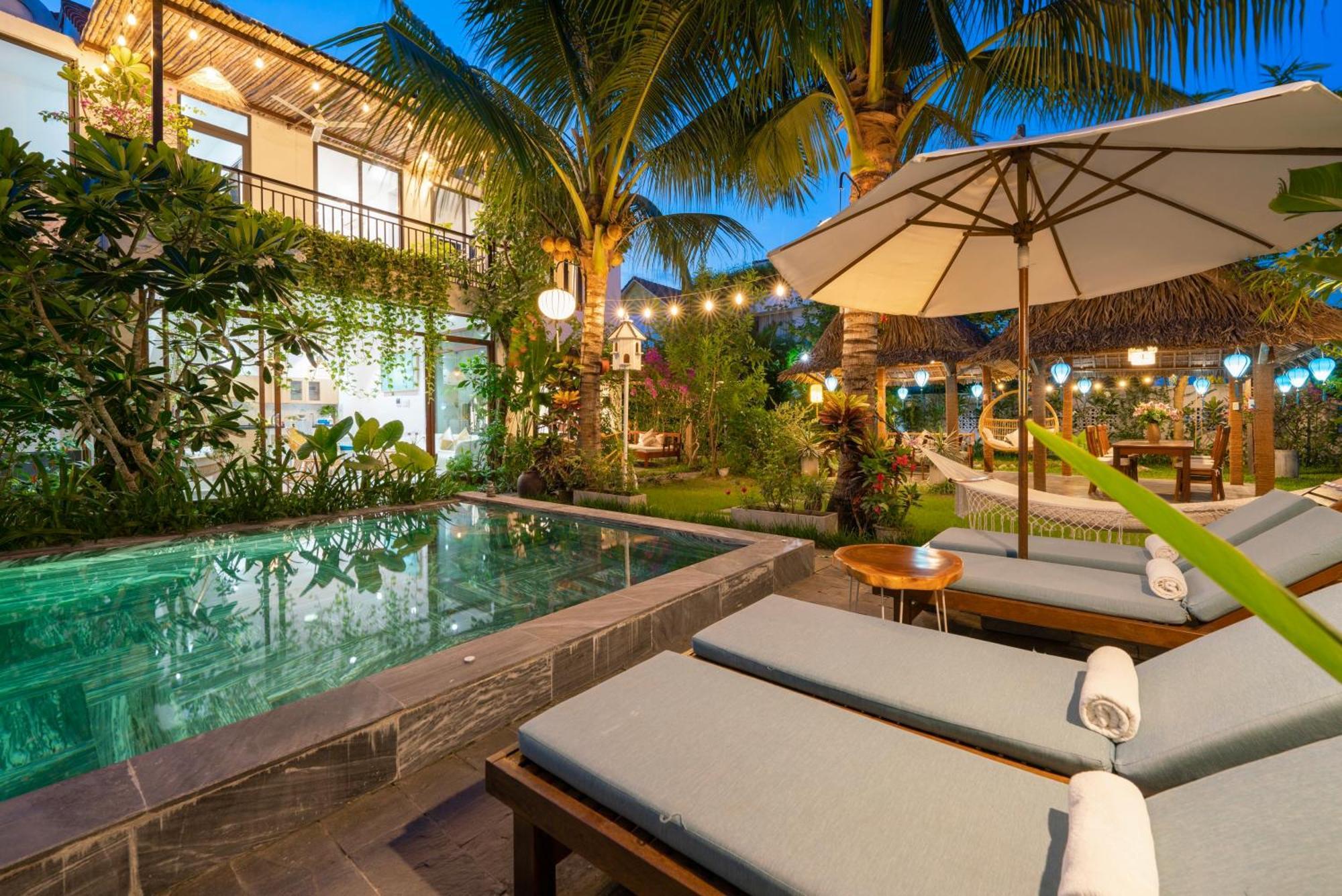 An Bang Garden Pool Villa Hoi An Bagian luar foto