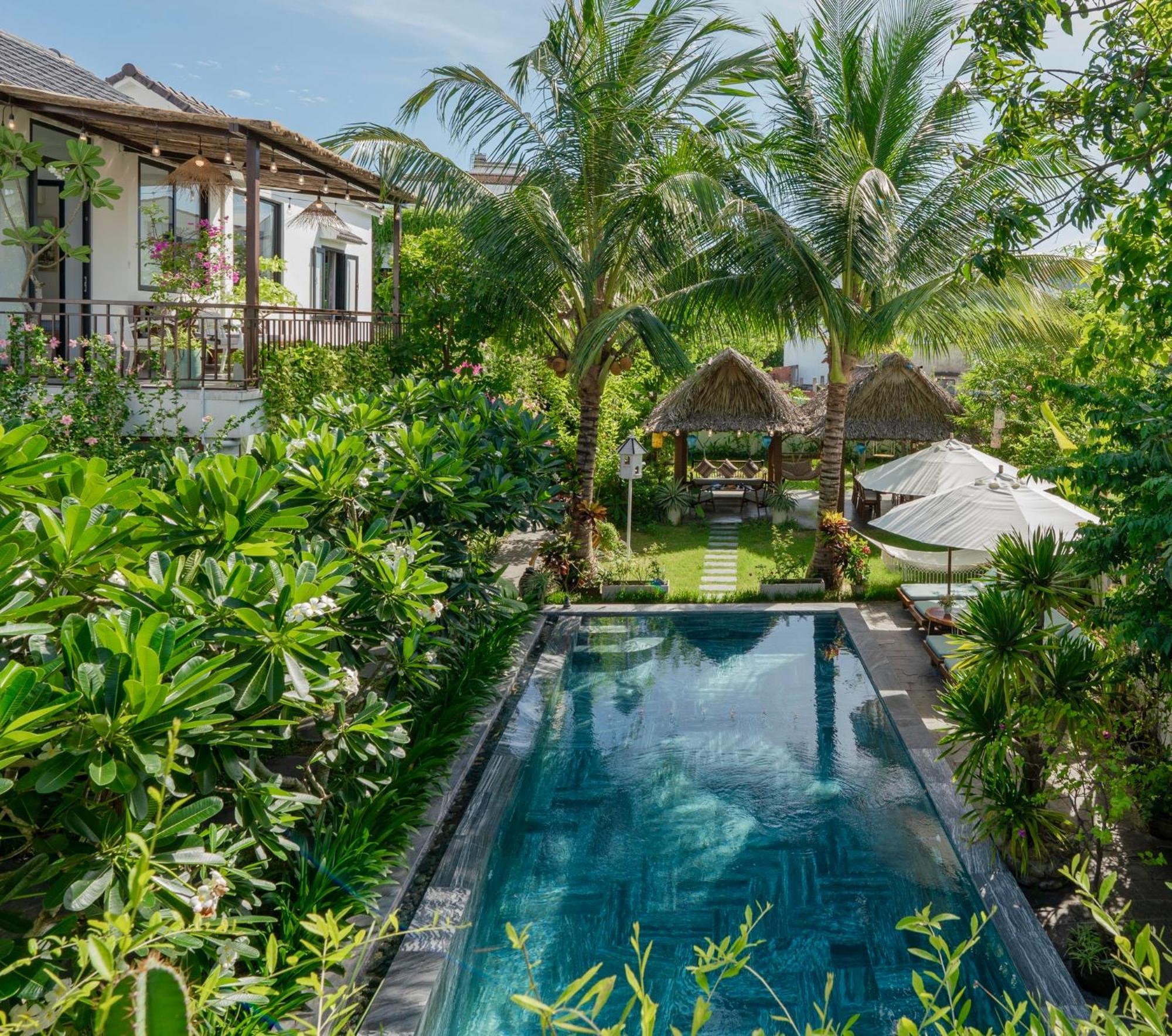 An Bang Garden Pool Villa Hoi An Bagian luar foto